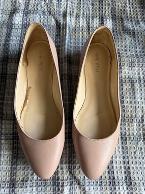 Nine West Blush Pointed-Toe Flats